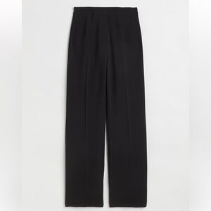 H&M Black Wide-Leg Pants